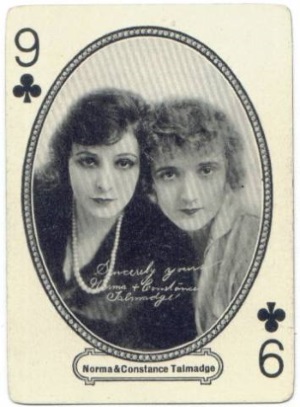 Norma and her sister Constance Talmadge