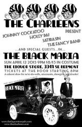 The Black Maria cabaret flyer